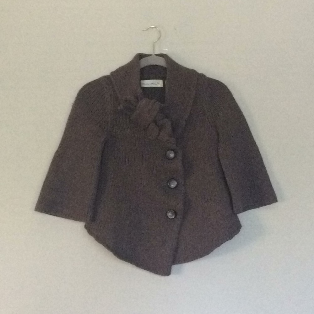 Charlie & Robin Wool Sweater Jacket Feminine SZxs